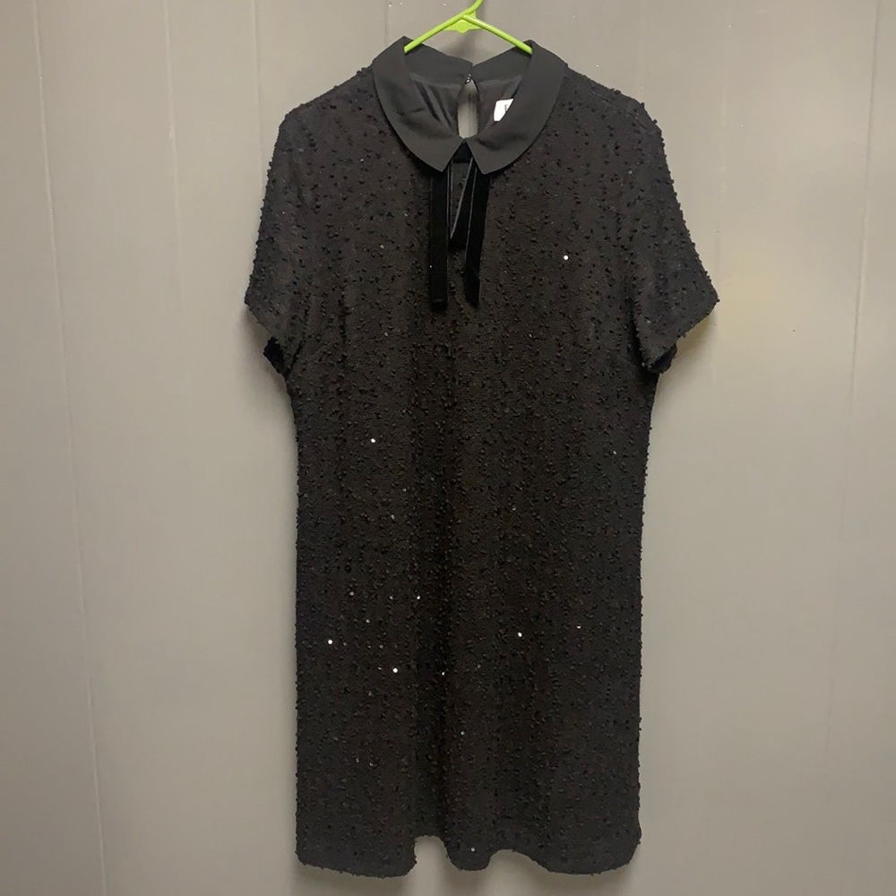 ELLE Sequin shirt dress SZ XXL